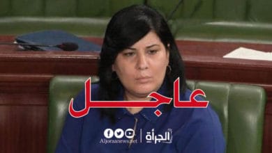 غلق الطريق امام موكب عبير موسي وسط اختناق مروري كبير